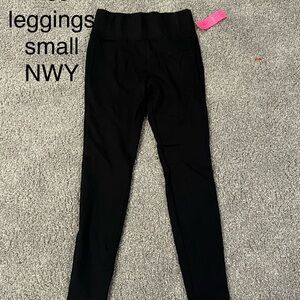 Mia High Rise Black Leggings (new)